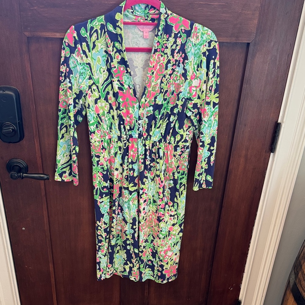 Lilly Pulitzer Navy Southern Charm dress